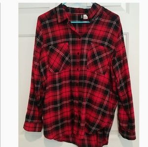 Red and black flannel